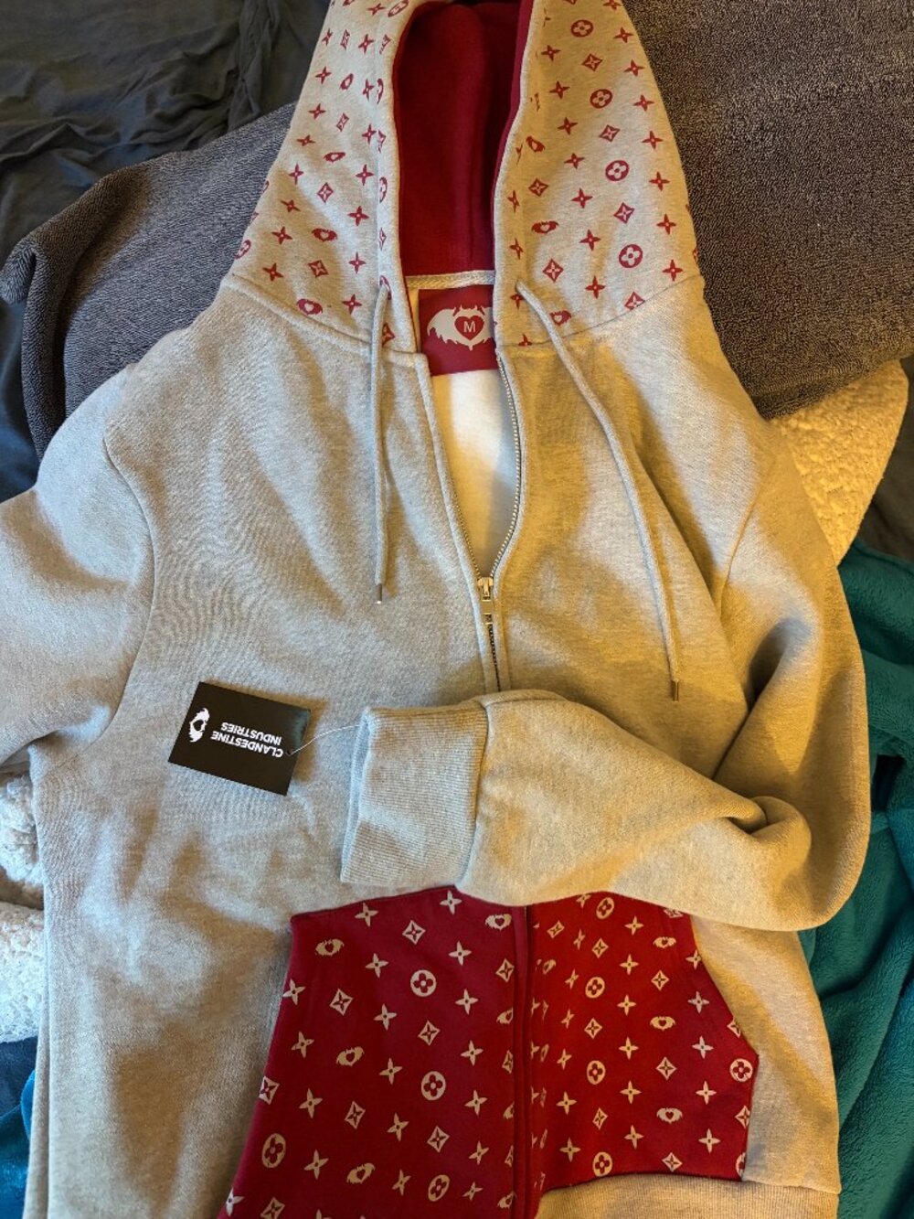 Clandestine Maroon Marauder Hoodie (2024)